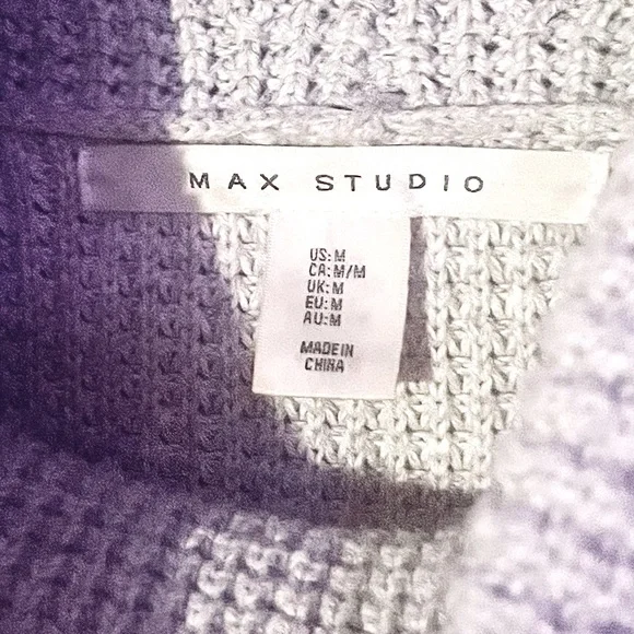 Max Studio Sleeveless Cowl Neck Knit Top - Picture 3 of 3